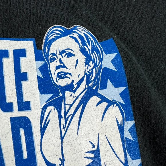 Choice Is Clear Vote Republican Obama Hillary Shirt Fits Medium Black Tee Tag L - Picture 7 of 12